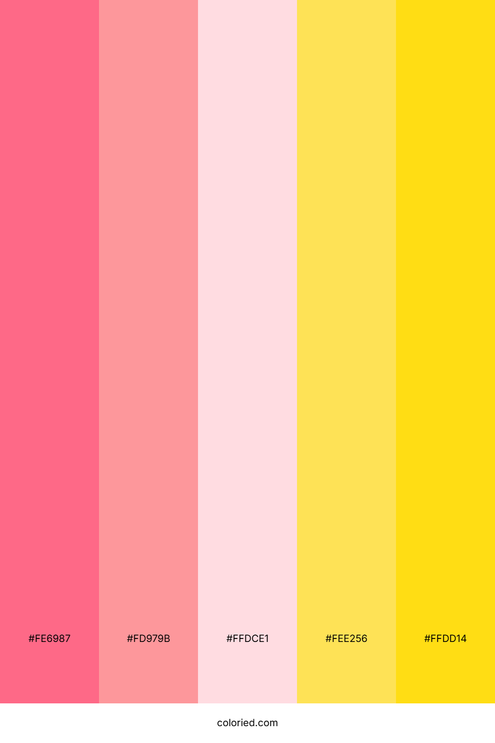 Pink Lemonade Glow Color Palette