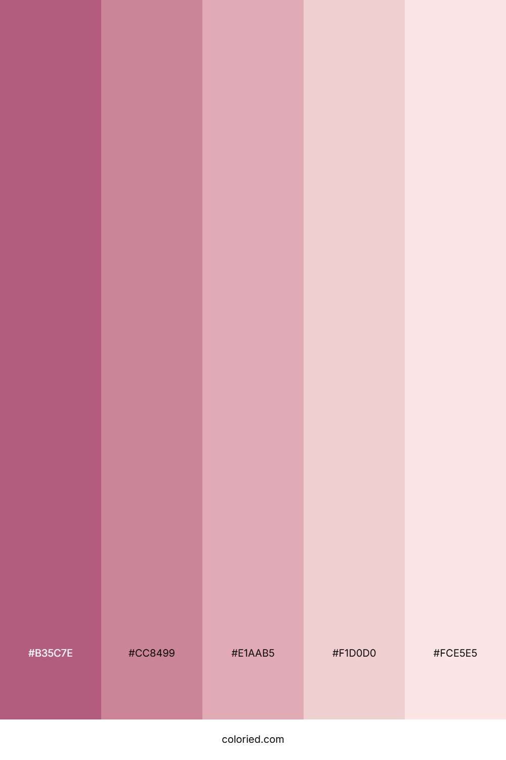 Pink Melody Color Palette