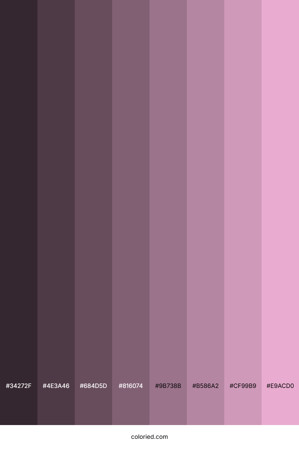 Pink Pearl Color Shades