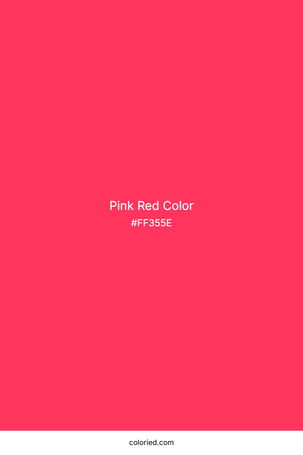 Pink Red Color