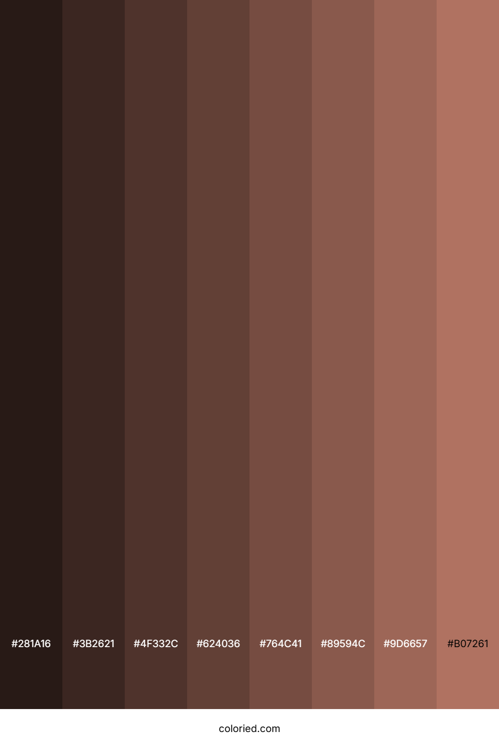 Pinkish Brown Shades