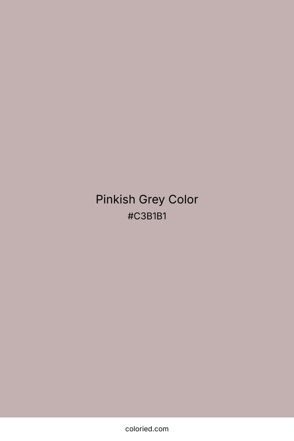 Pinkish Grey Color