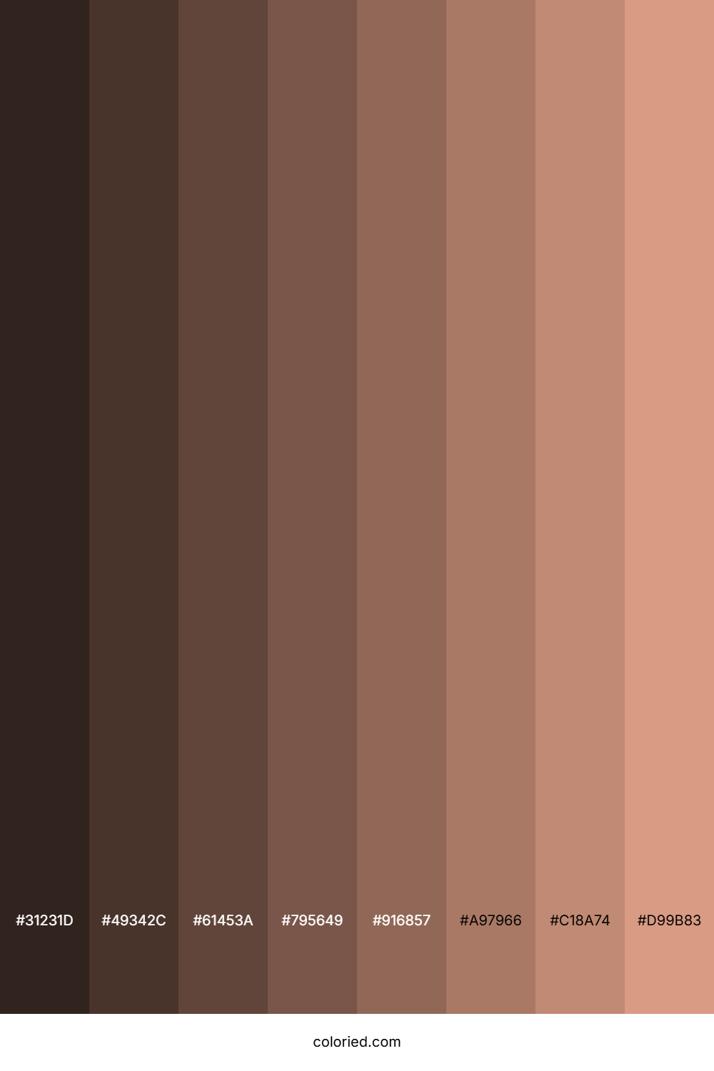 Pinkish Tan Color Shades