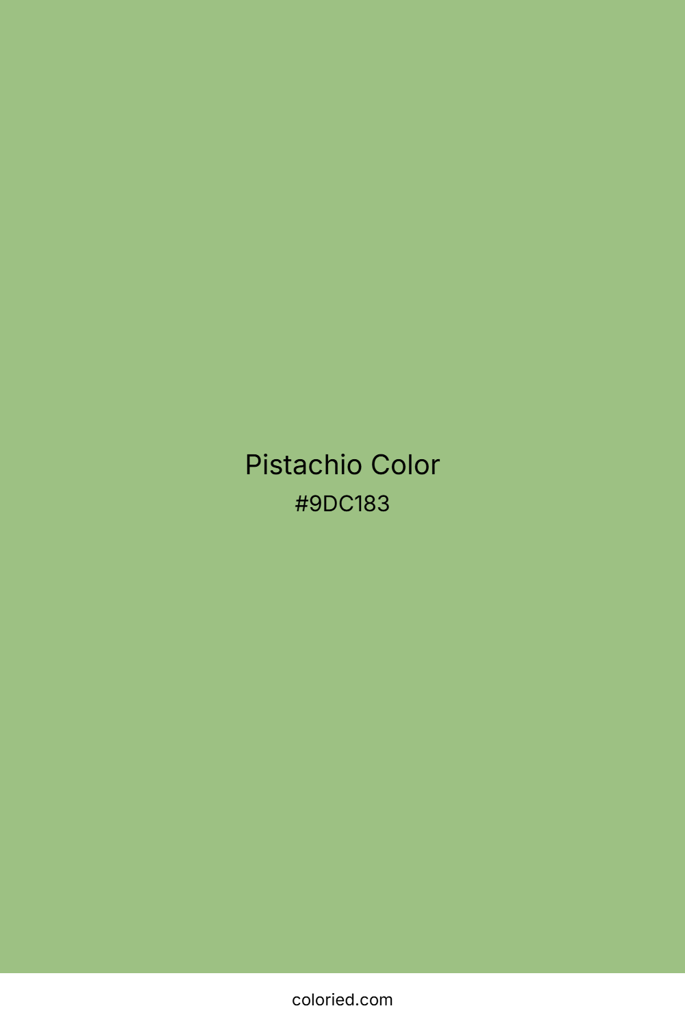 Pistachio Color