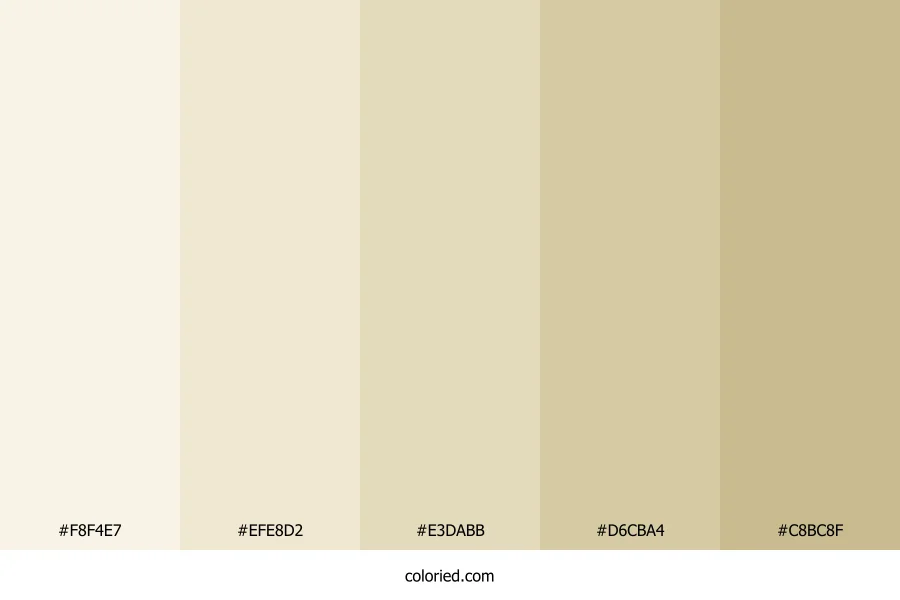 Platinum Blonde Hair Color Palette