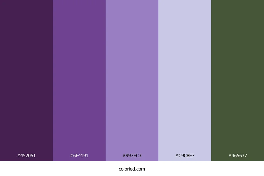 Plum Vine Glade Color Palette