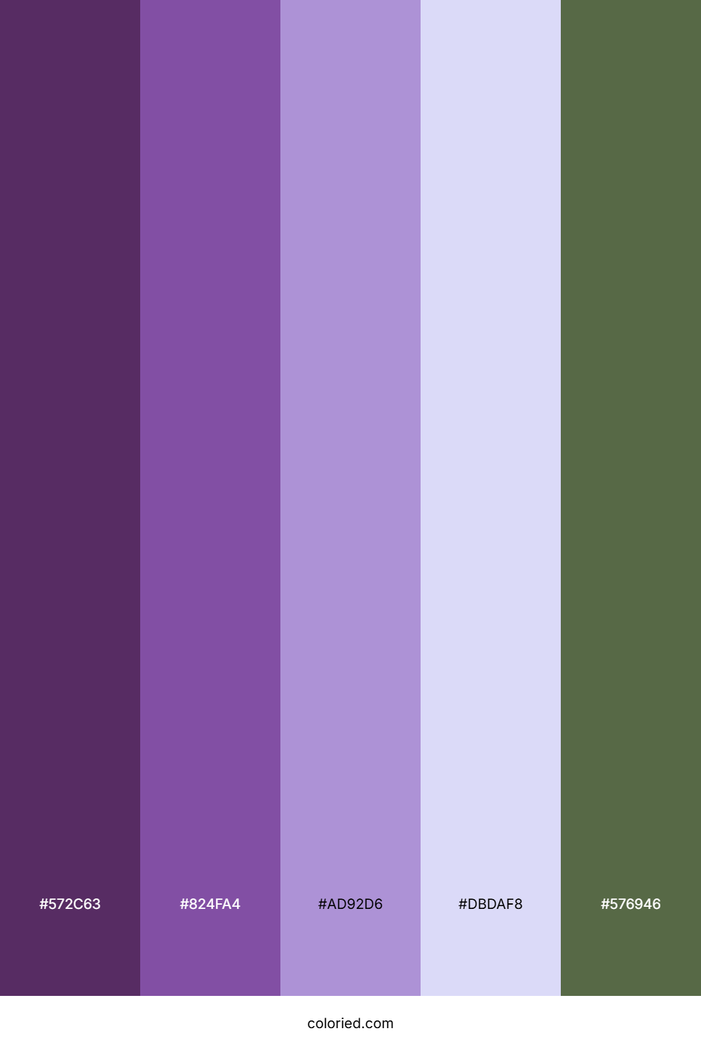 Plum Violet Meadow Palette