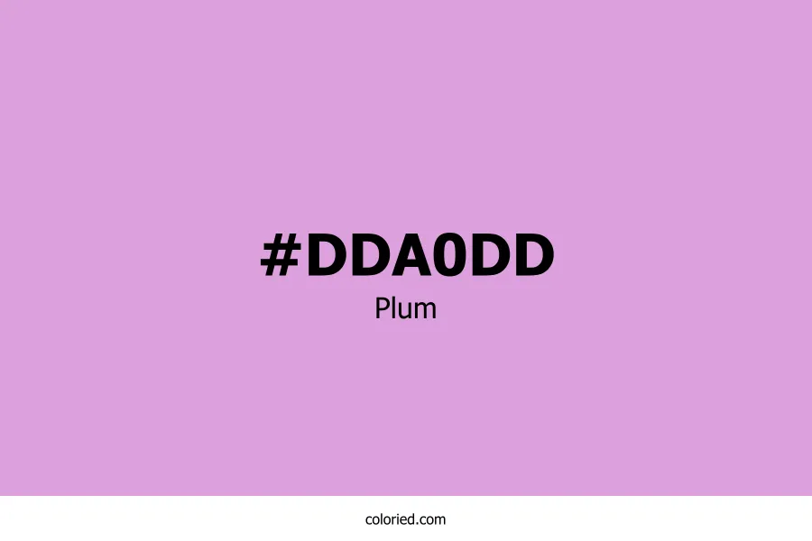 Plum Color Hex Code