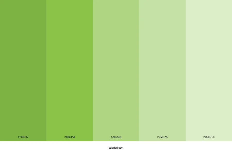 Ponytown Grass Color Palette