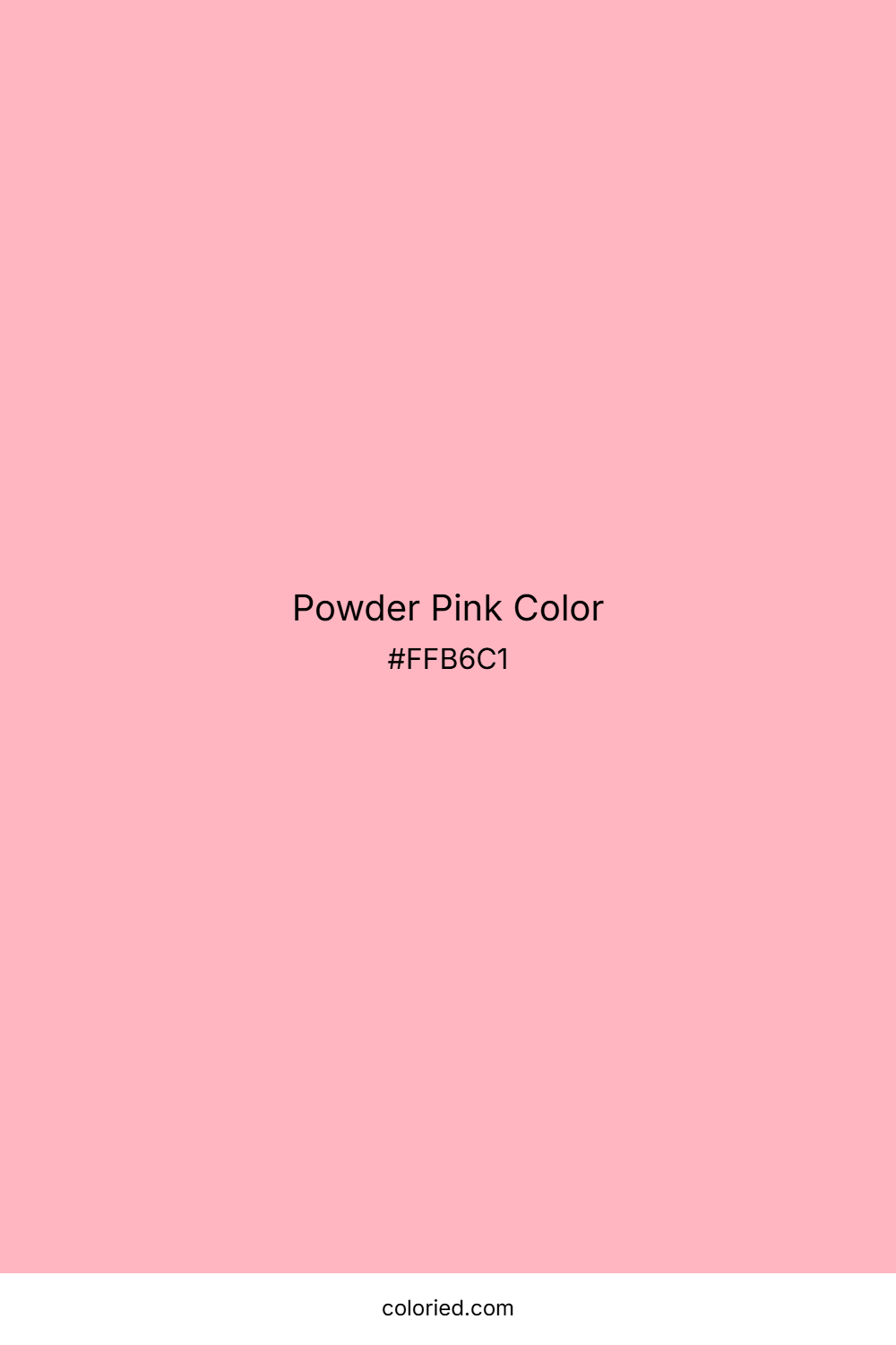 Powder Pink Color