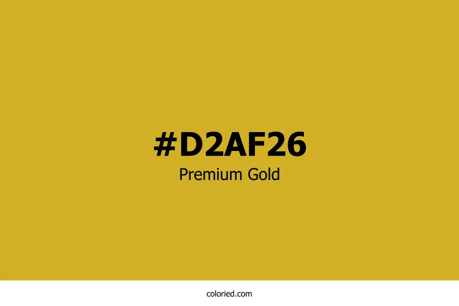 Premium Gold Color Hex Code