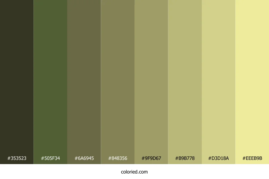 Primrose Color Shades