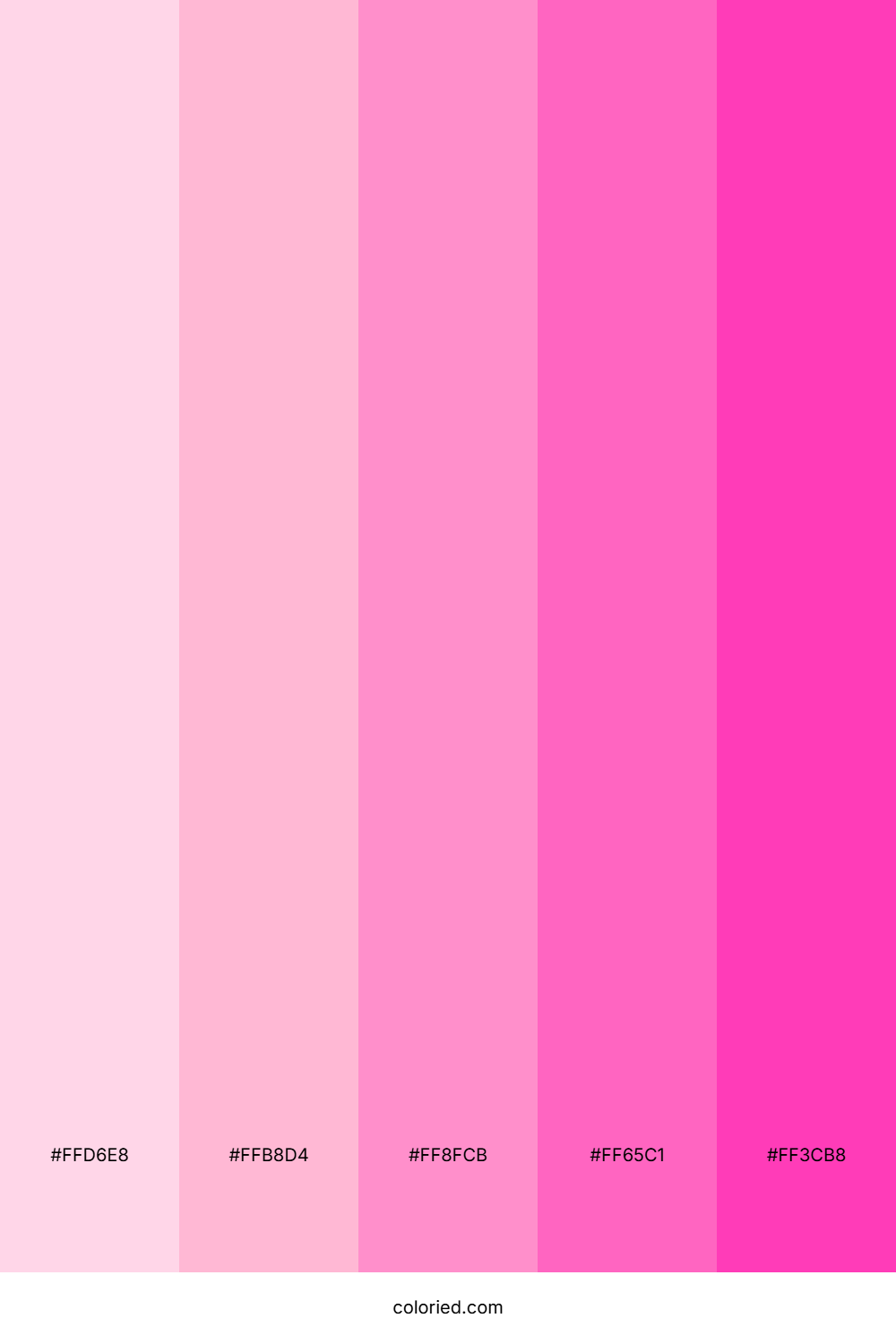 Princess Pink Color Palette