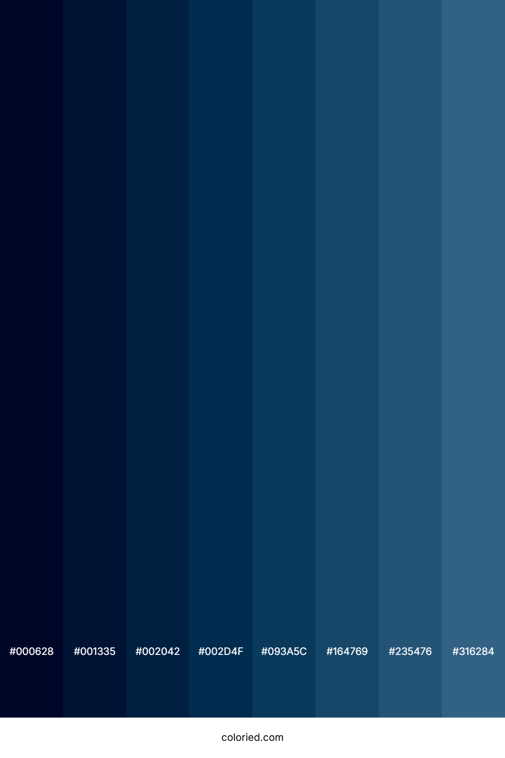 Prussian Blue Shades