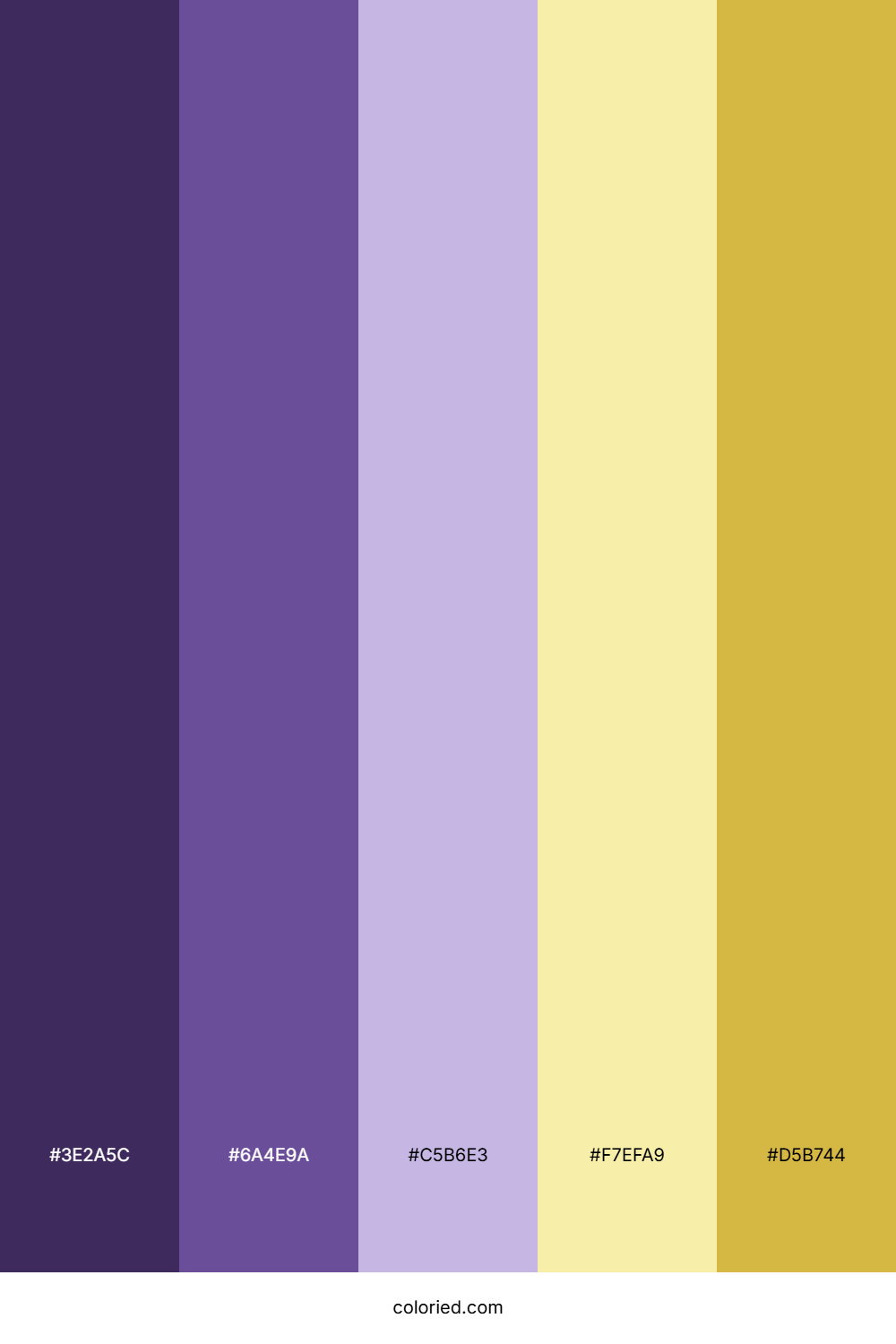 Purple and Yellow Color Palette