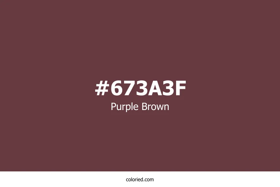 Purple Brown Color Hex Code