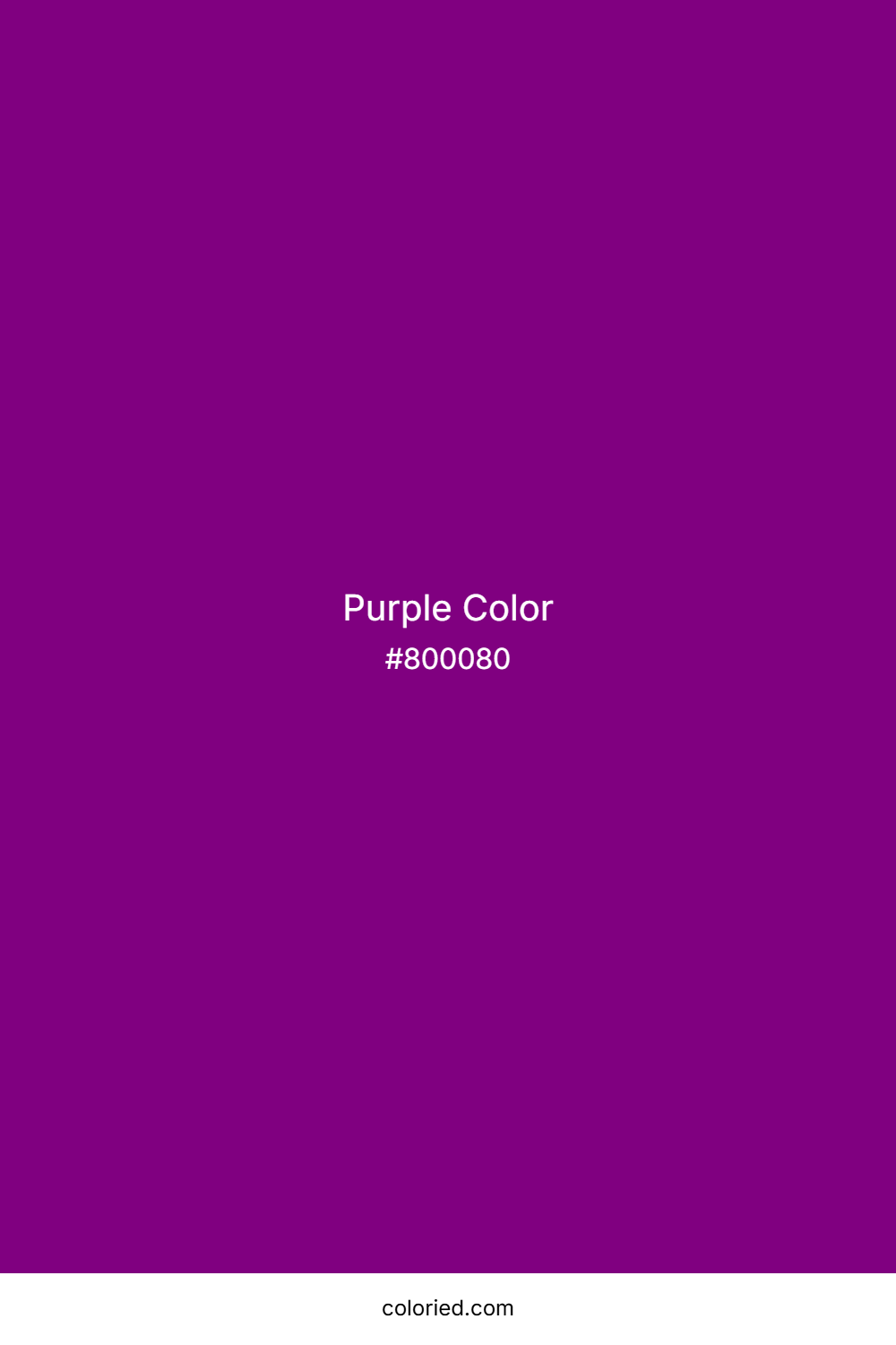 Purple Color