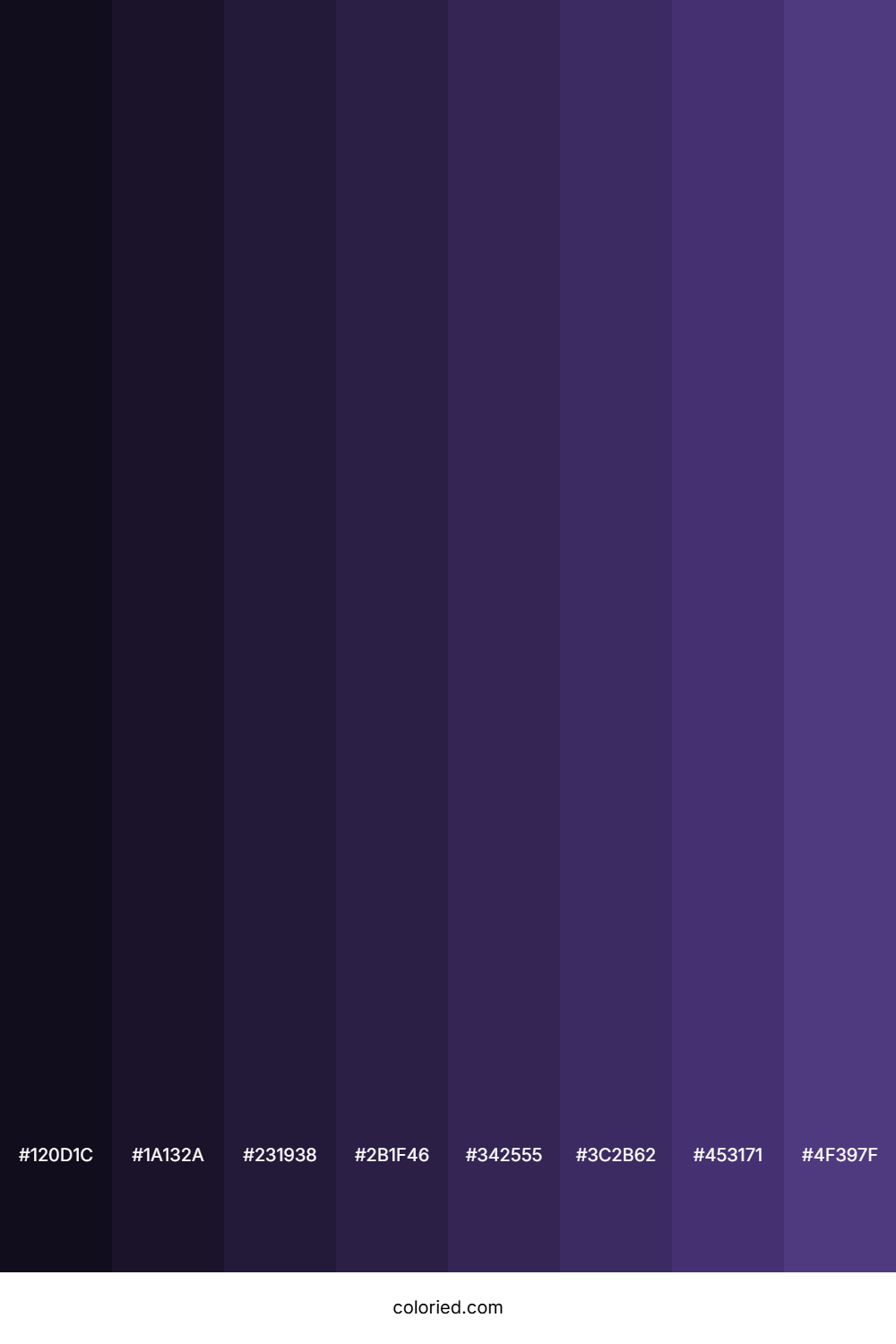 Purple Haze Color Shades