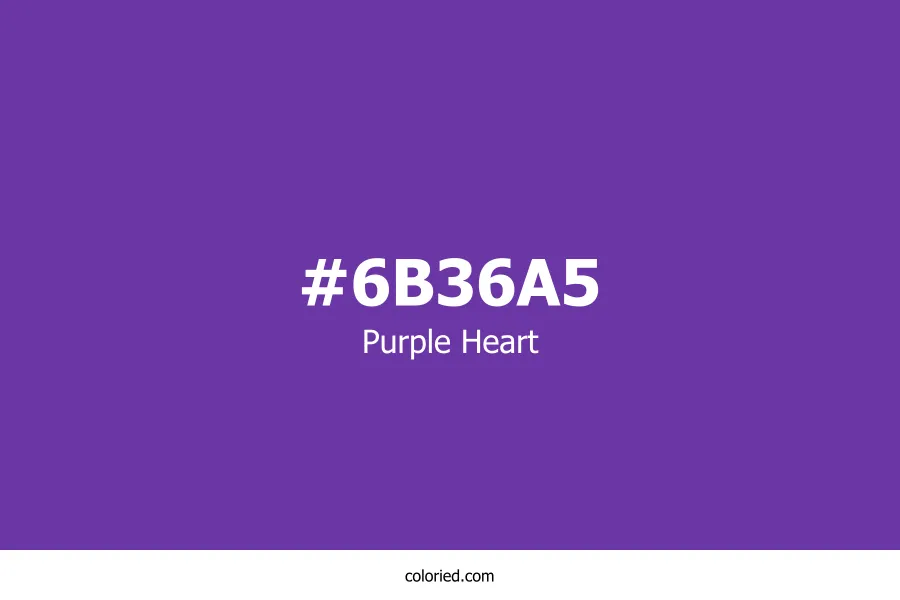 Purple Heart Color