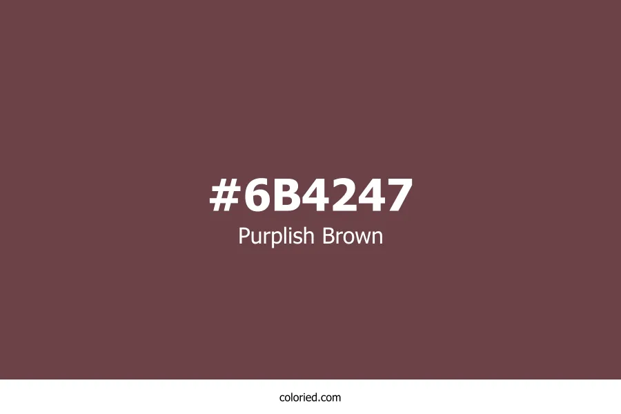 Purplish Brown Color Hex Code