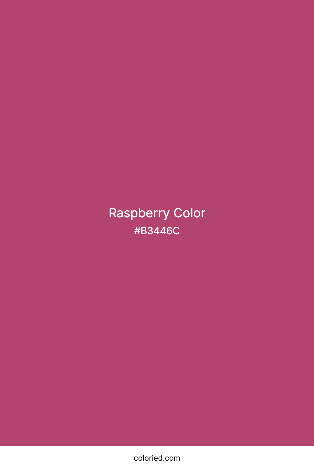 Raspberry Color