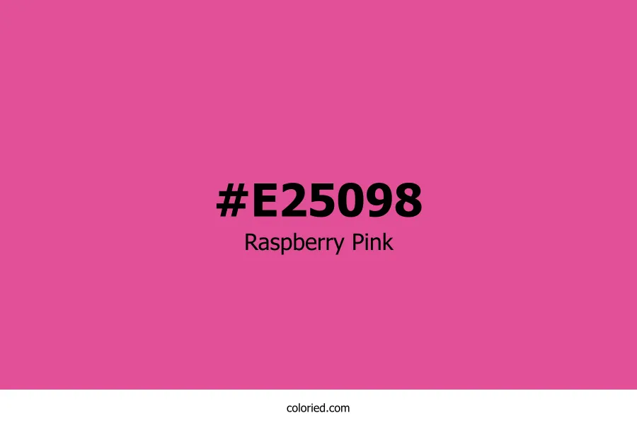 Raspberry Pink Color Hex Code