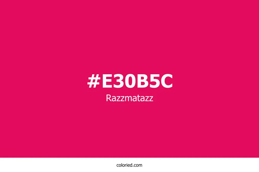 Razzmatazz Color Hex Code
