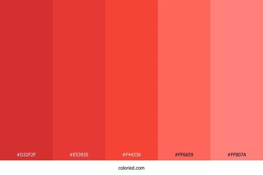 Red Apple Color Palette