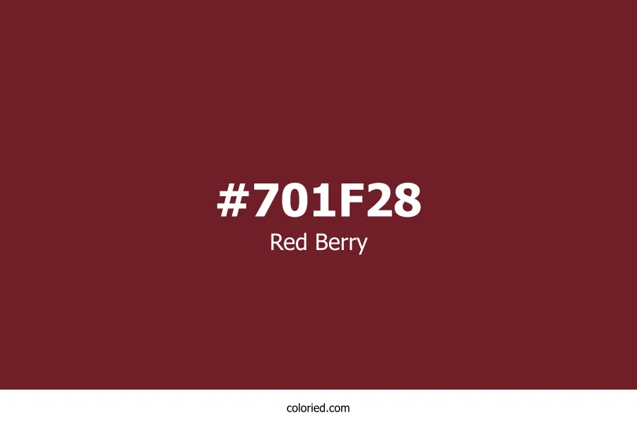 Red Berry Color