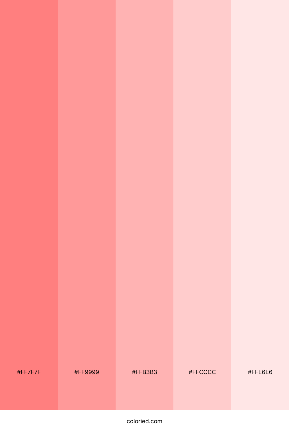 Red Light Color Palette
