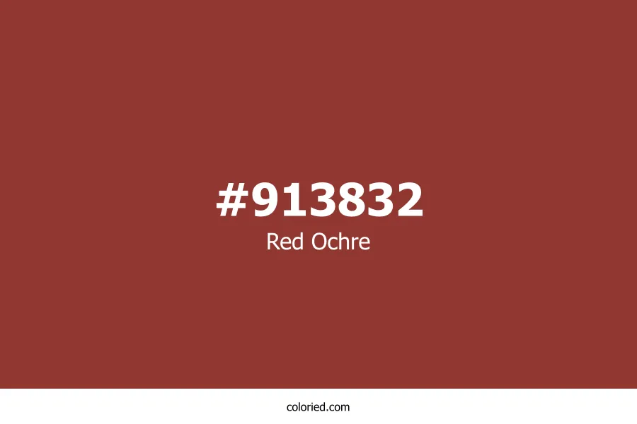 Red Ochre Color