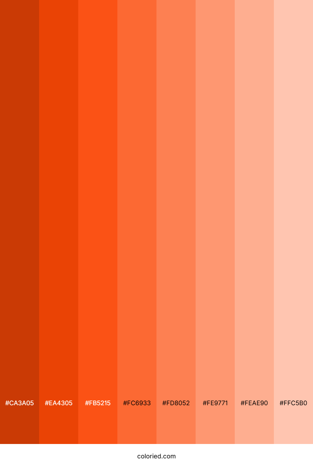 Red Orange Shades