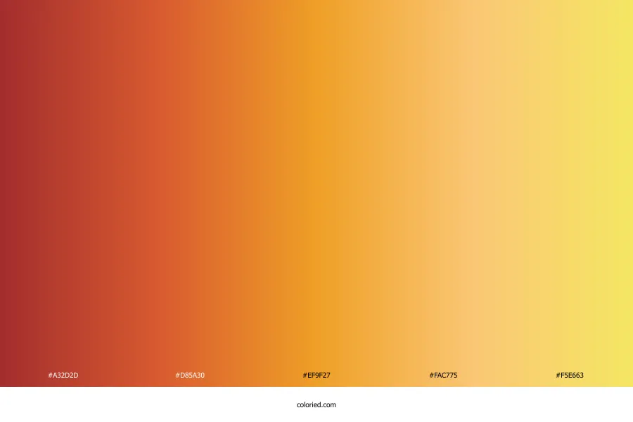 Red Orange Yellow Gradient