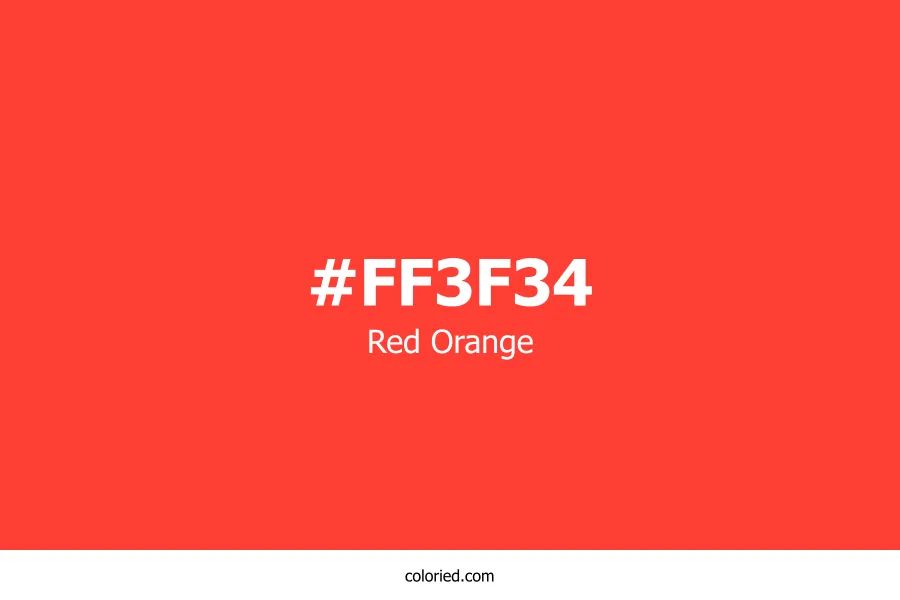 Red Orange Color Hex Code