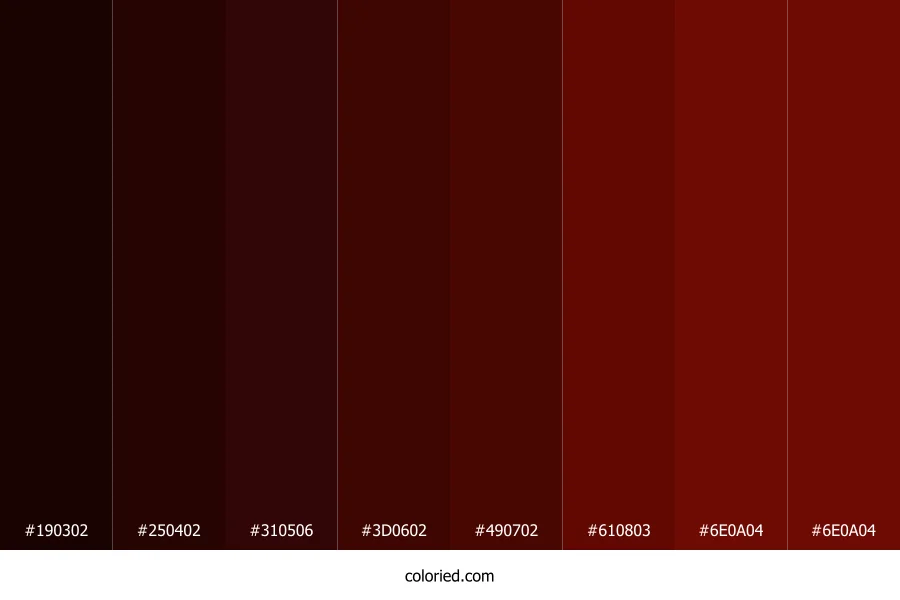Red Oxide Color Shades
