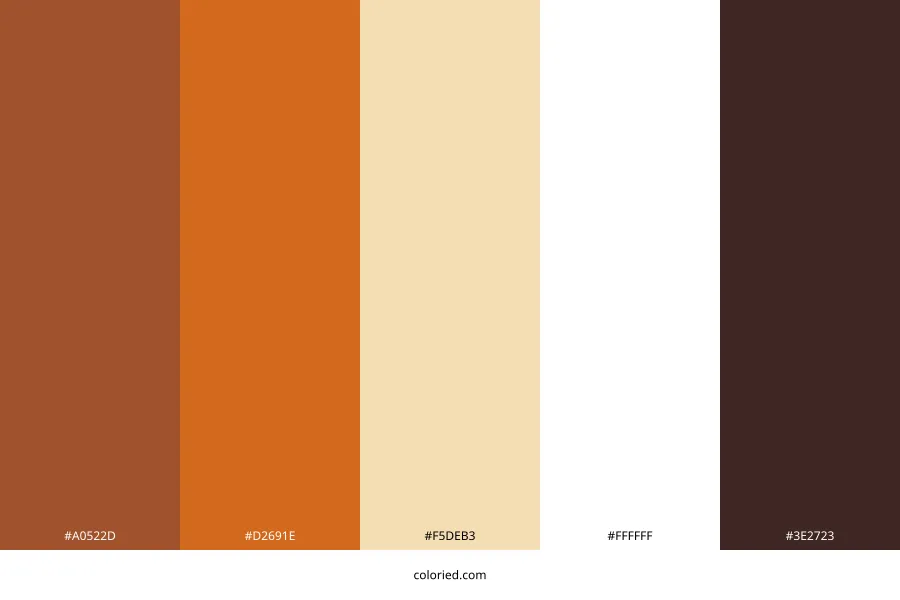 Red Panda Color Palette