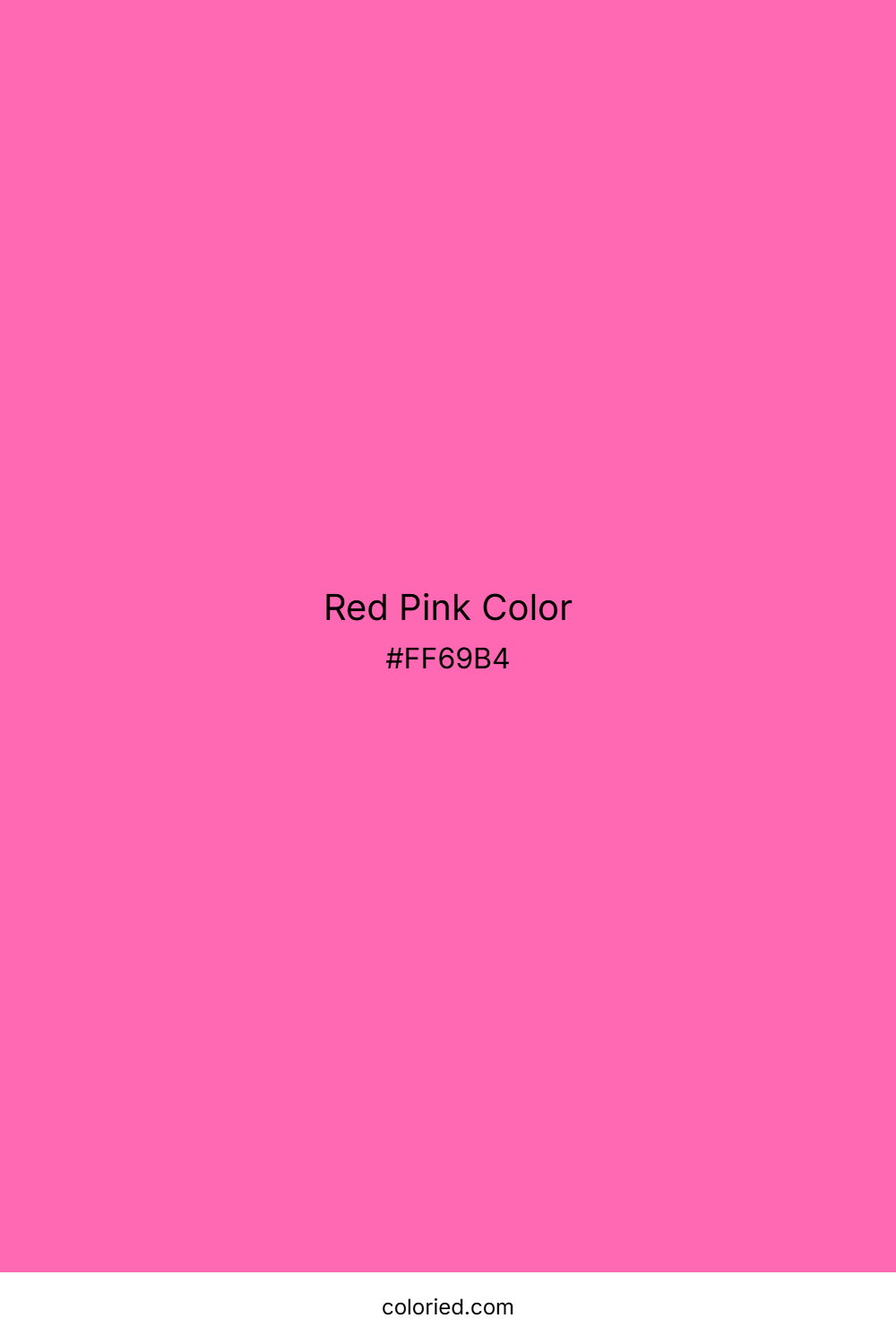 Red Pink Color