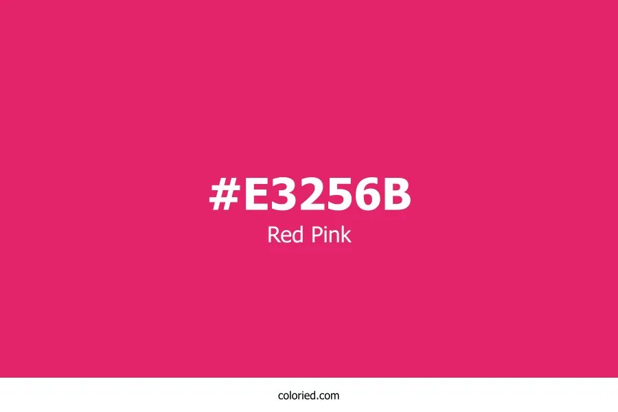 Red Pink Color Hex Code