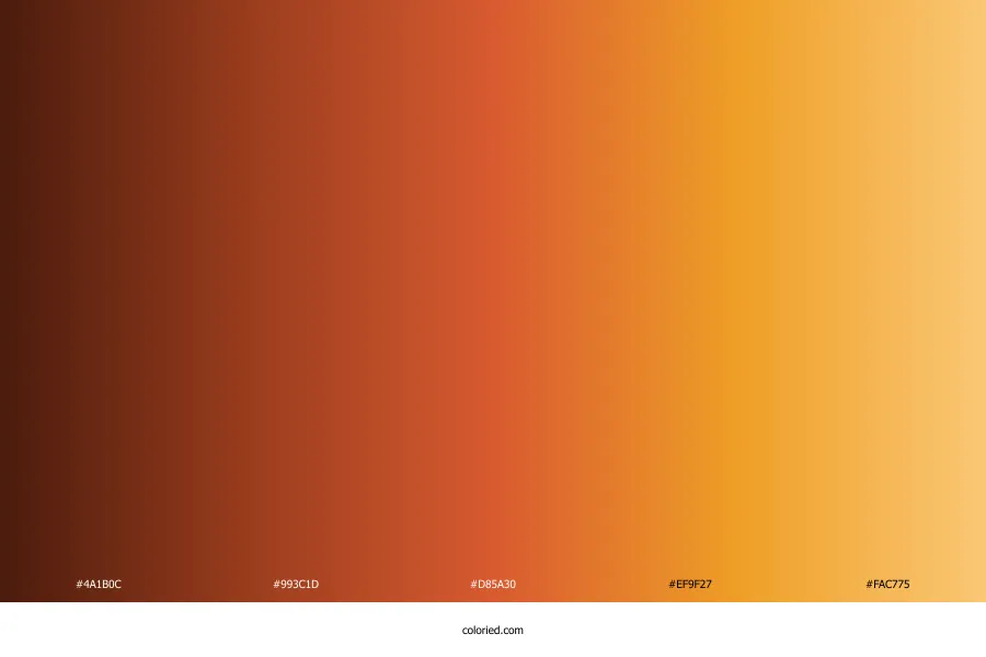 Red Sunset Gradient