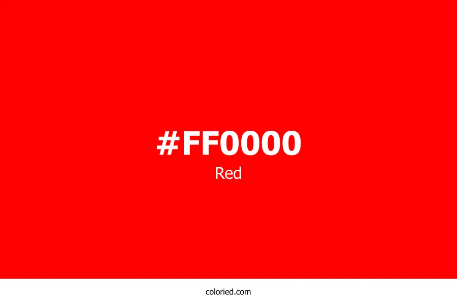 Red Color Hex Code