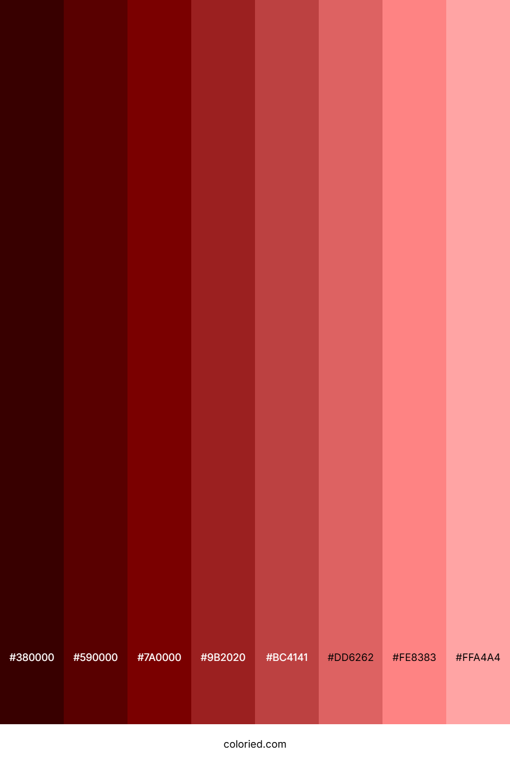 Reddish Brown Shades