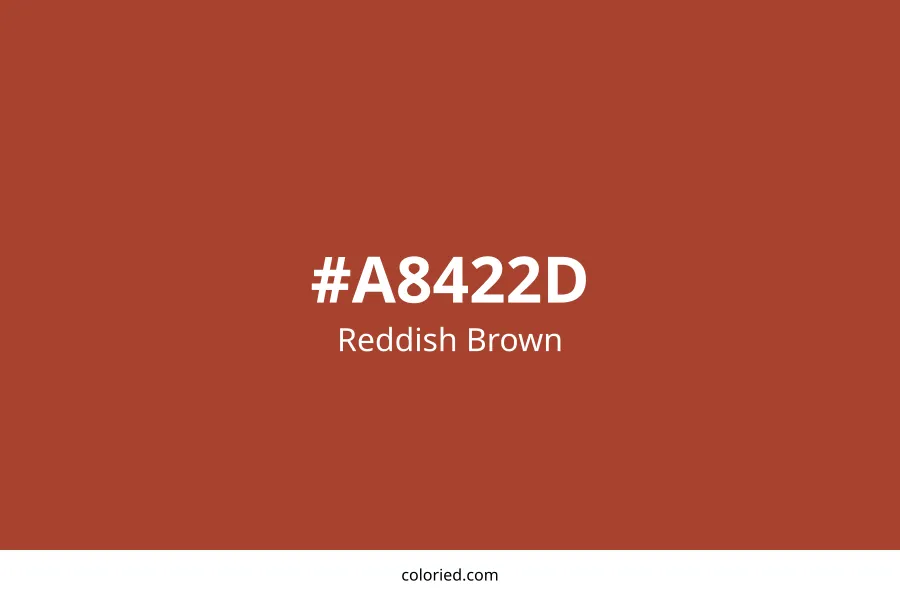 Reddish Brown Color
