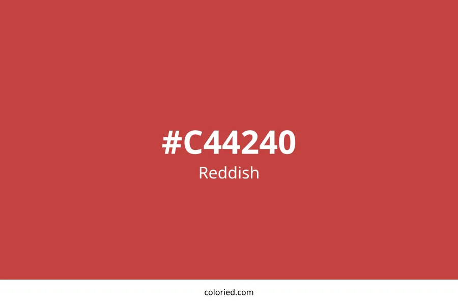 Reddish Color