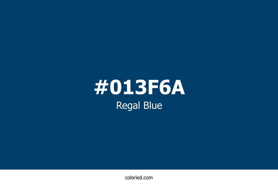 Regal Blue Color