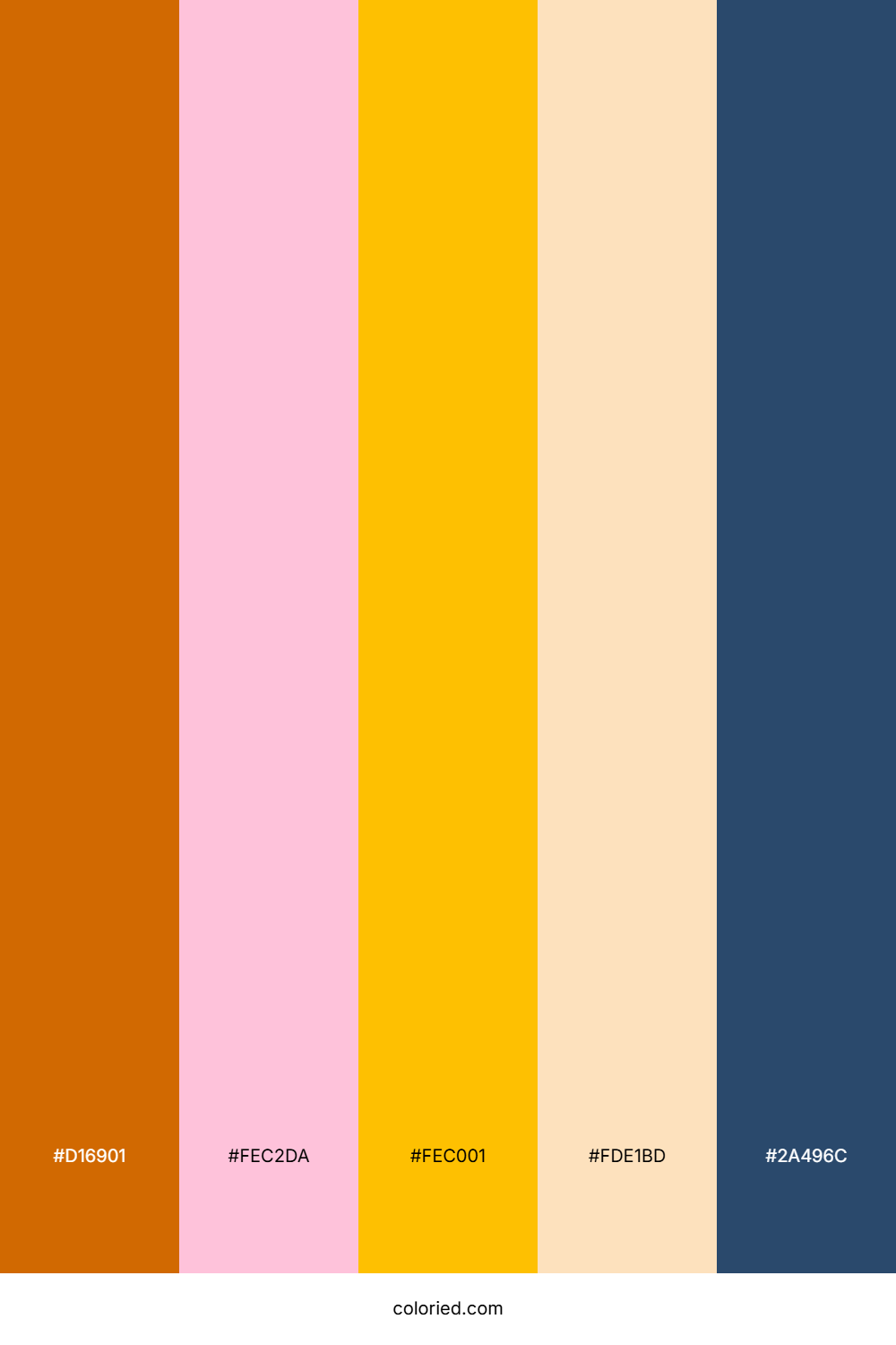 Retro Sunset Citrus Palette