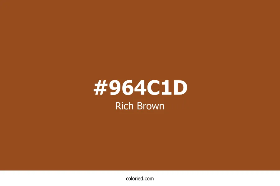 Rich Brown Color