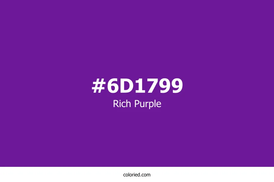 Rich Purple Color