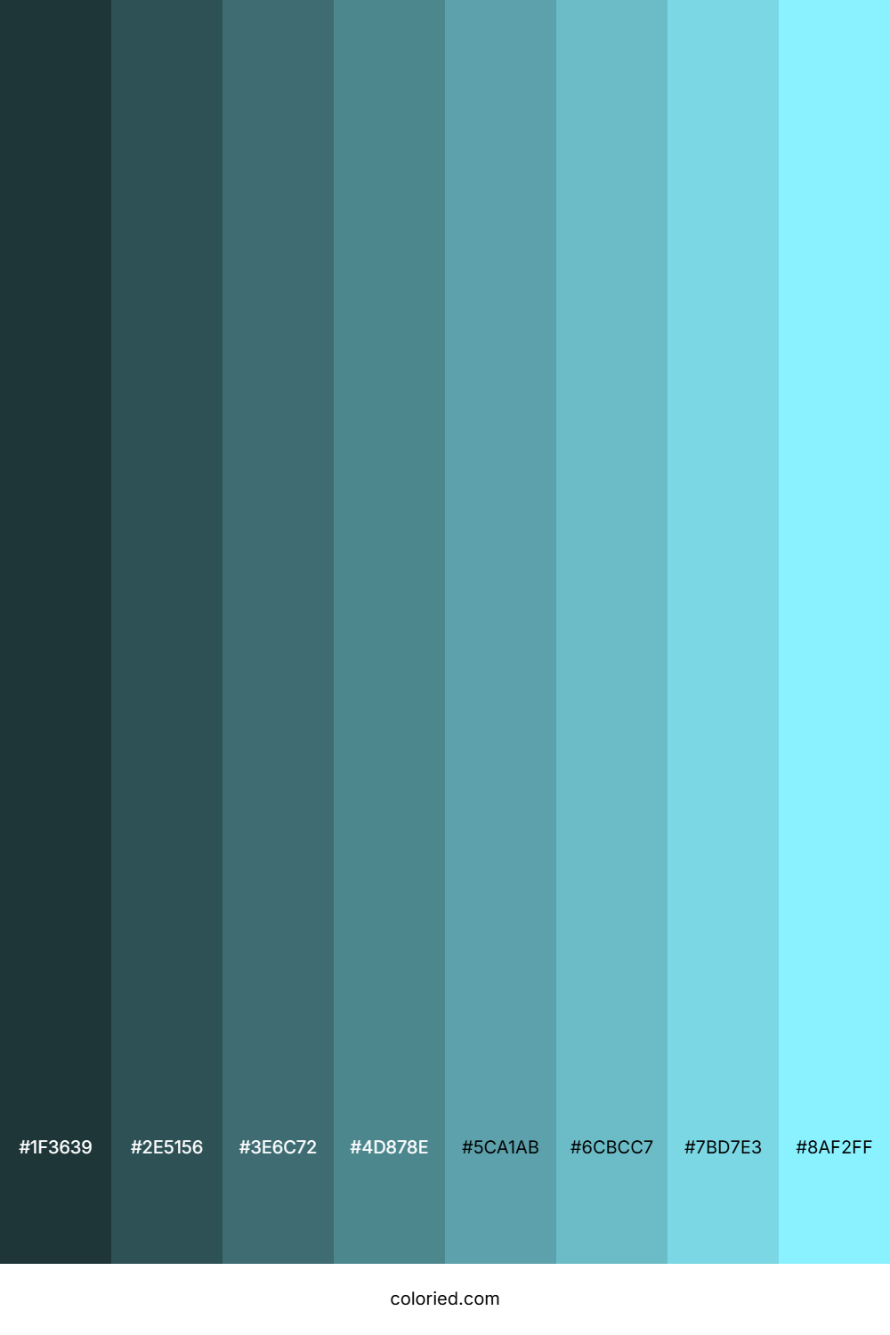 Robin Egg Blue Shades