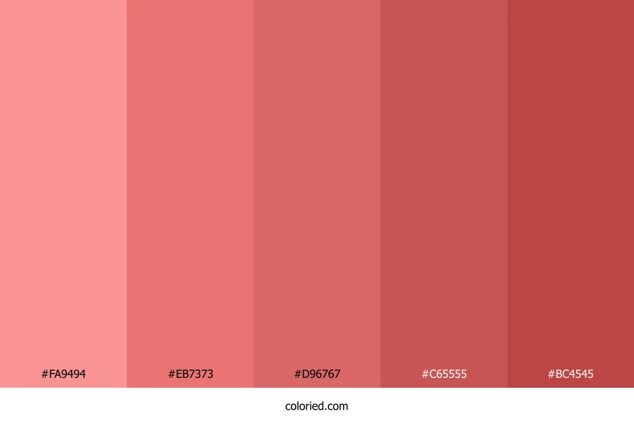 Rose and Ruby Color Palette
