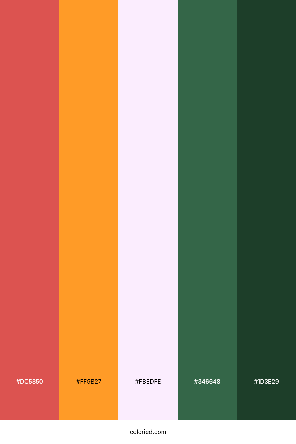 Rose Gold Grove Color Palette